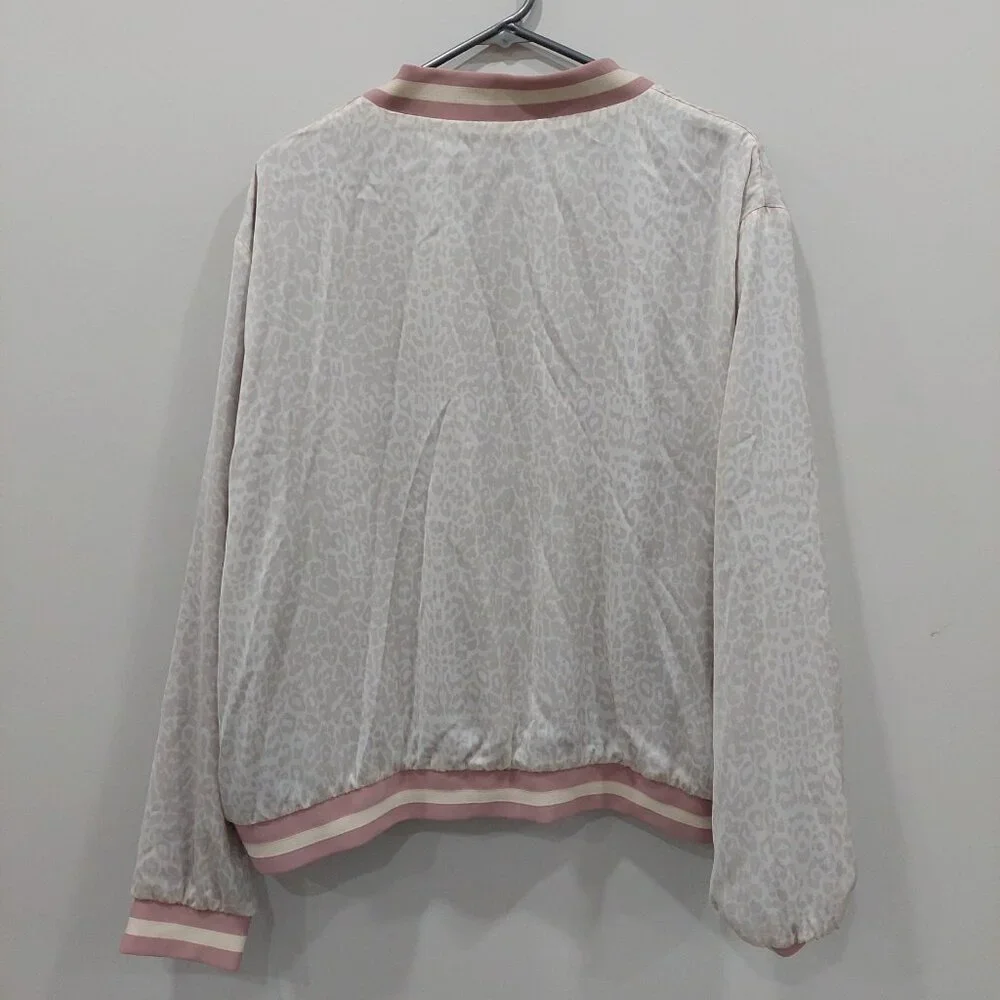 Stella & Dot Women's 2X Reversible Bomber - Picture 4 of 8